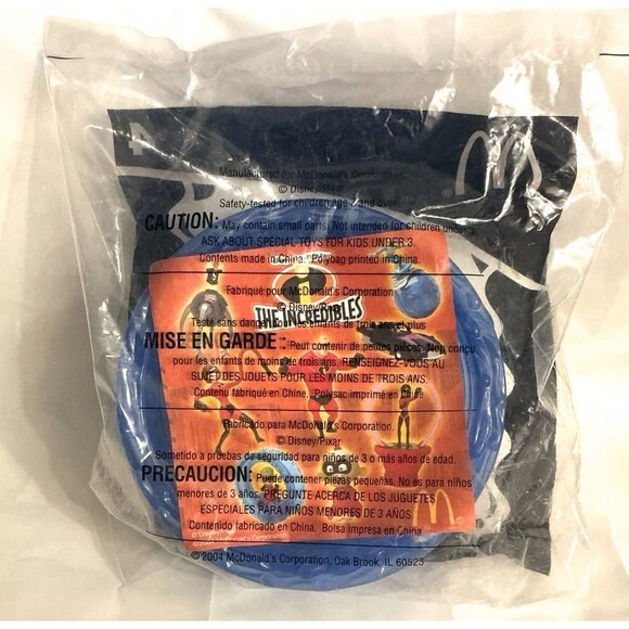 DASH Disney’s The Incredibles Movie Toy Collectible McDonald’s #4 NEW 2004 - Picture 3 of 3